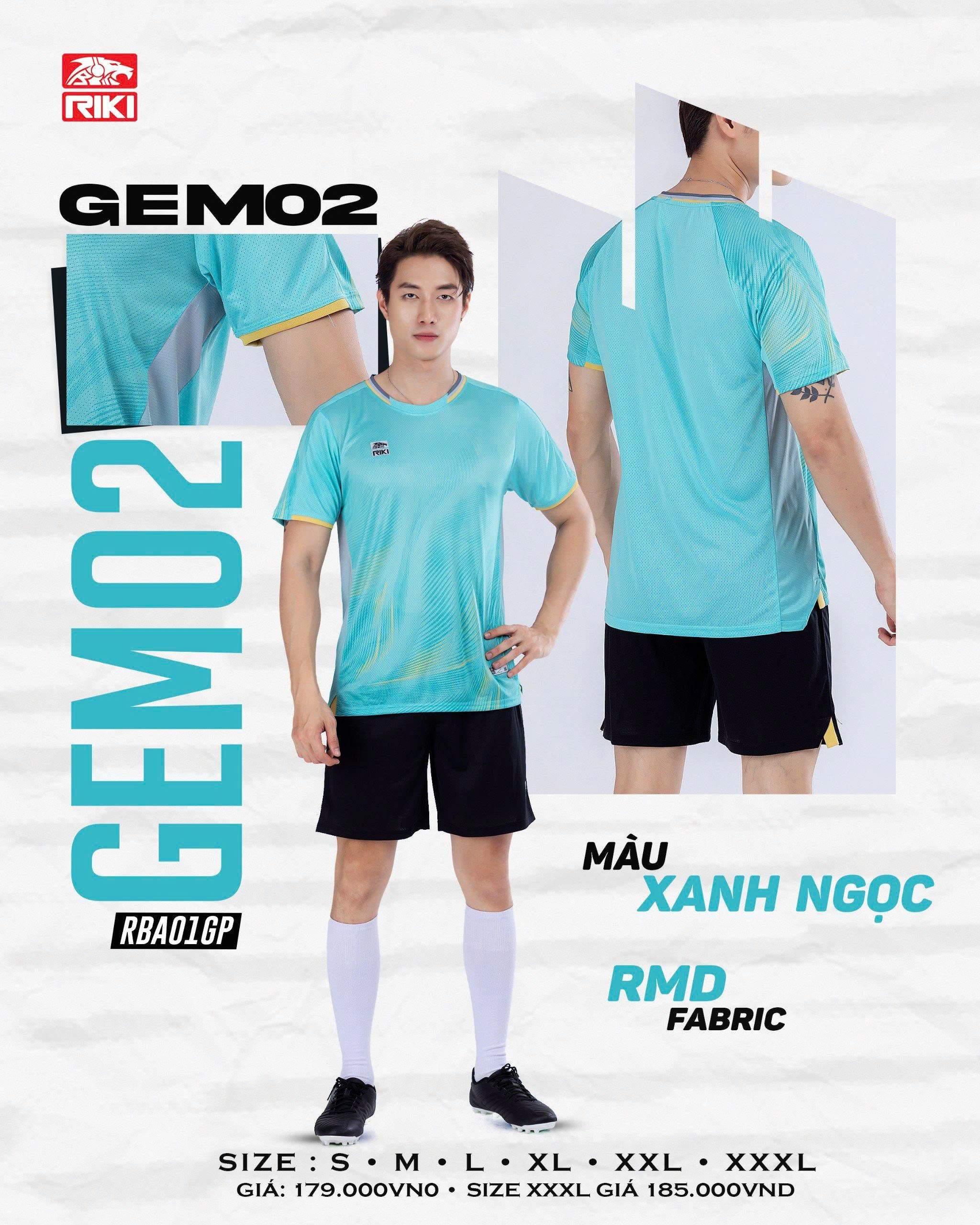 Bộ bóng đá không logo Riki Gem 2 (CHỈ NHẬN ĐẶT TỪ 6 BỘ)_thumbnail_1