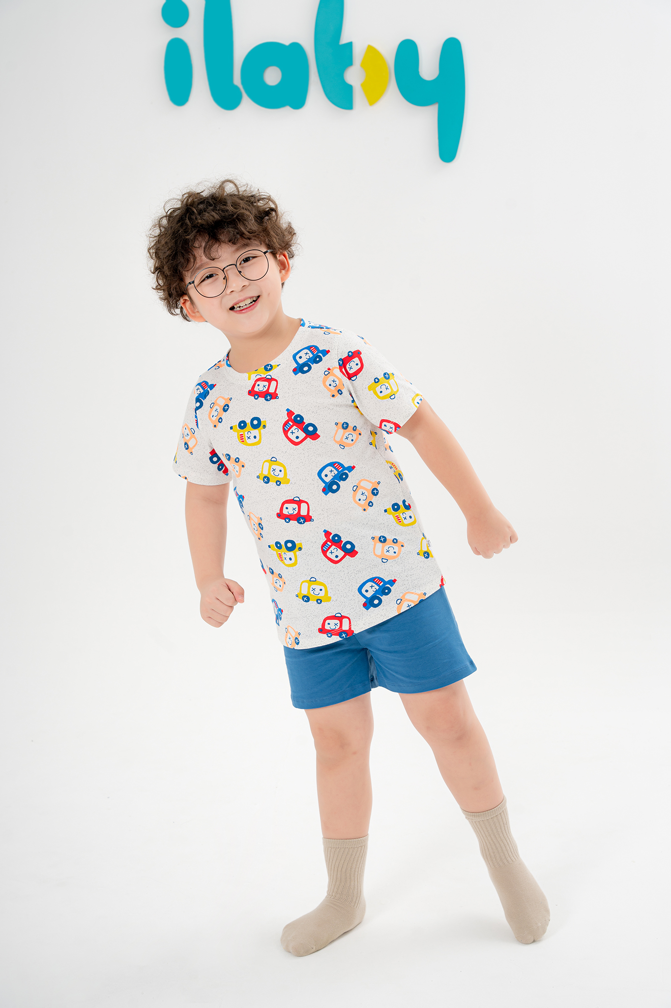 Bộ thun áo hoạ tiết quần màu_thumbnail_1