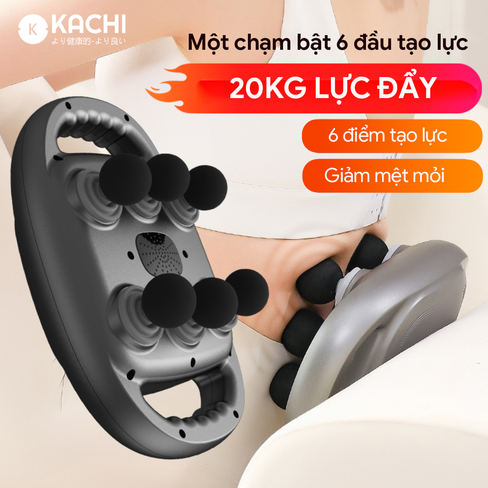 Máy Massage 6 Đầu Rung Kachi MK390 Chạy Pin - Giải Pháp Thư Giãn Tối Ưu Cho Cơ Thể_thumbnail_2