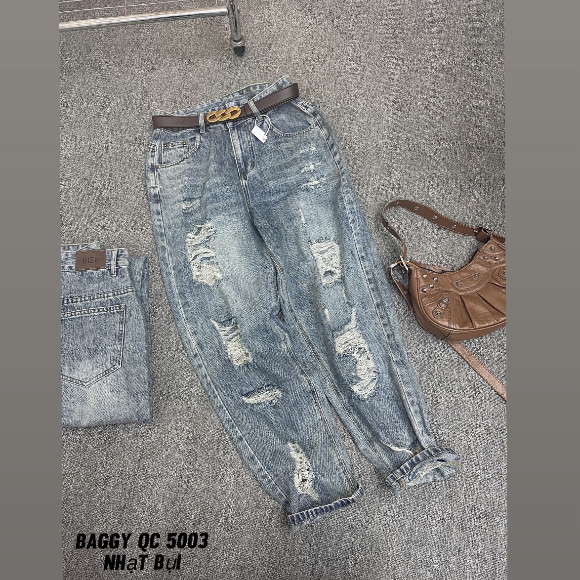 Quần baggy jean rách nhiều bigsize QJ5003 dành cho nàng béo mập từ 55-90kg_thumbnail_15