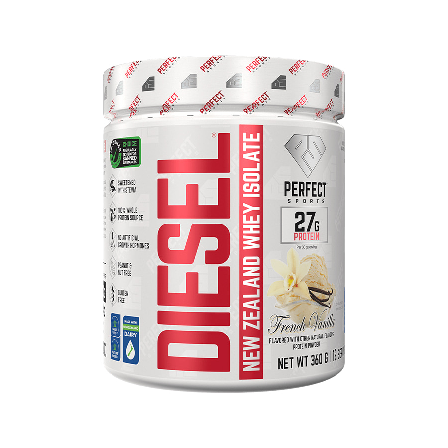 Perfect Sports Diesel New Zealand Whey Isolate, 1 Lbs