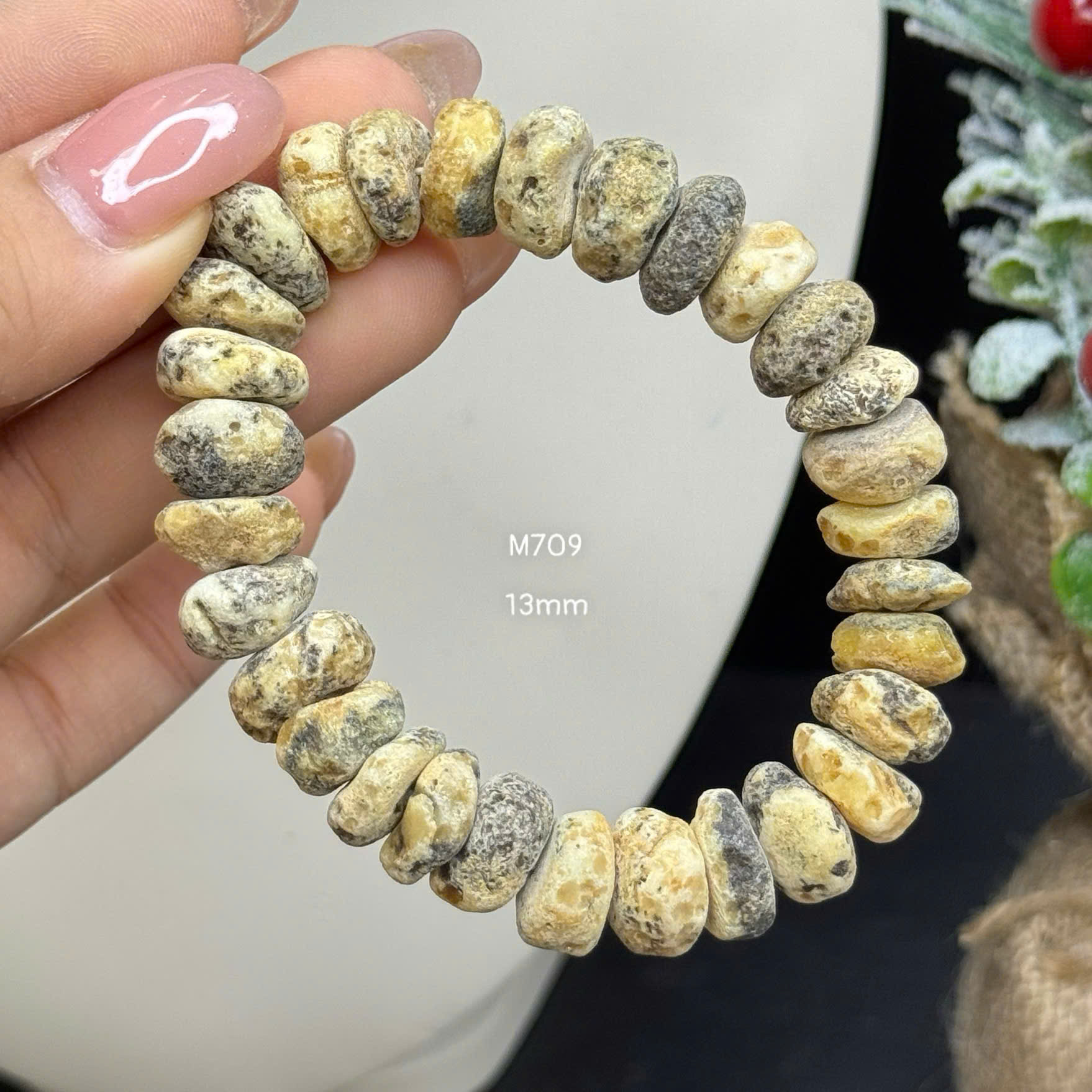 Lắc Tay Thô Mộc Sáp Bánh Xe - M709