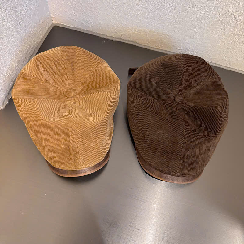 Mũ beret vải nhung tăm nam & nữ HZ2440_thumbnail_10