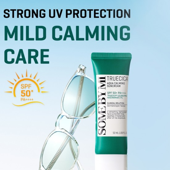 Some By Mi Truecica Aqua Calming Sunscreen SPF 50+ PA++++ 50 ML