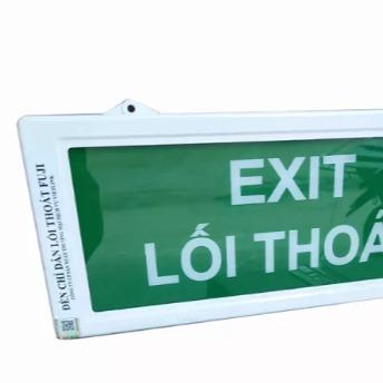 Đèn exit lối thoát 1 mặt và 2 mặt không chỉ hướng FUJI/VIETLINK_thumbnail_1