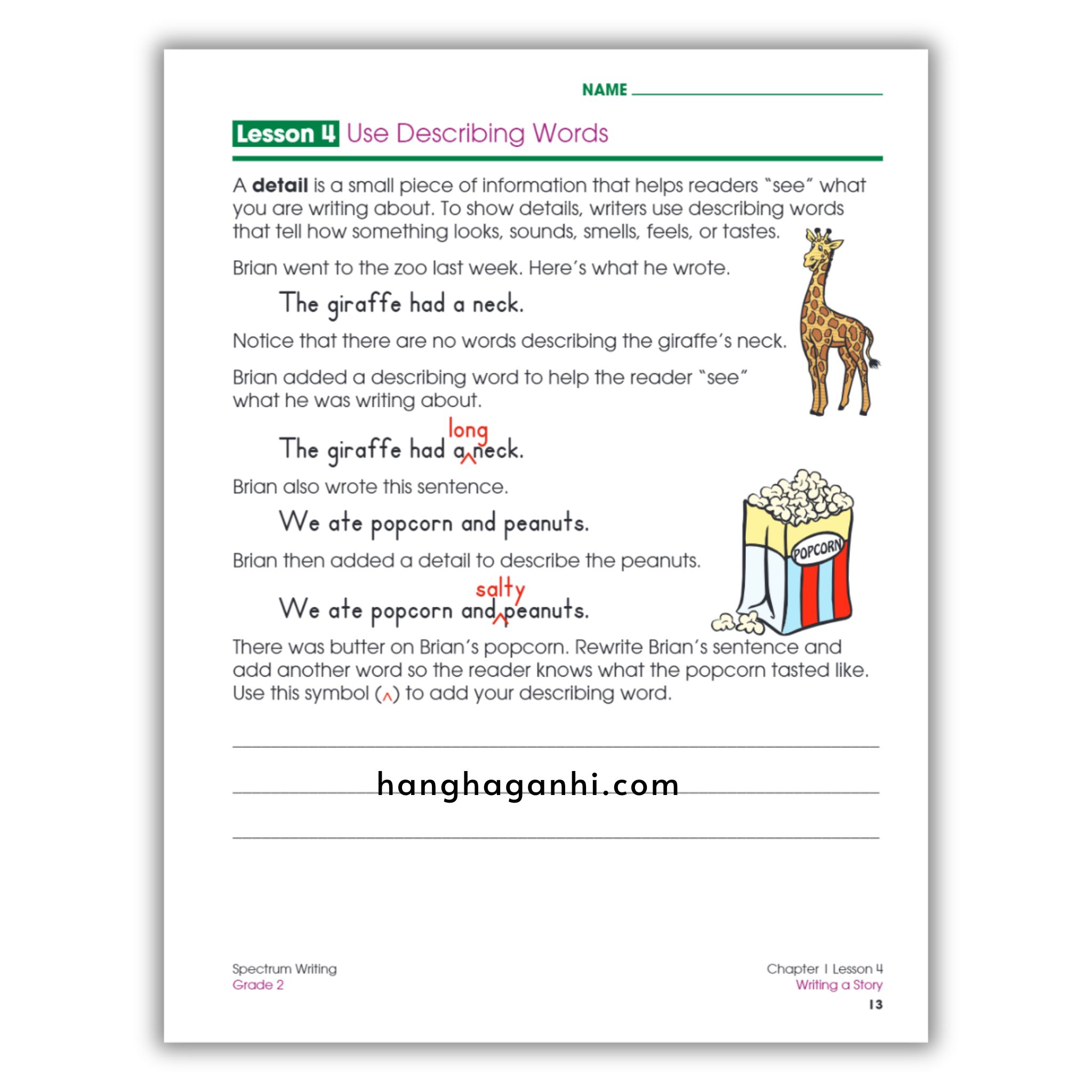 Sách Spectrum Writing Workbook Grade 2_thumbnail_14