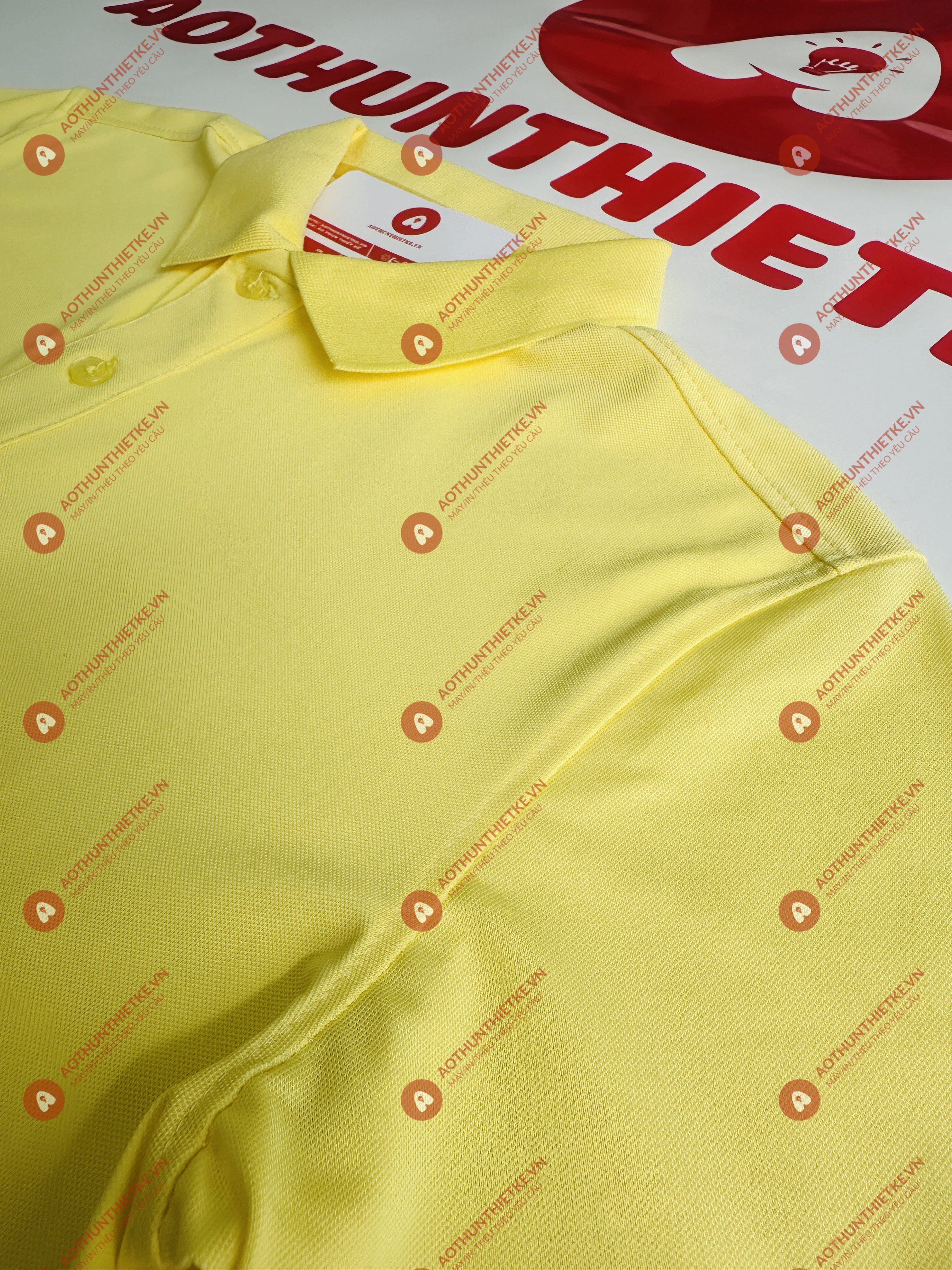 Áo Đồng Phục Polo Basic Vàng_thumbnail_1