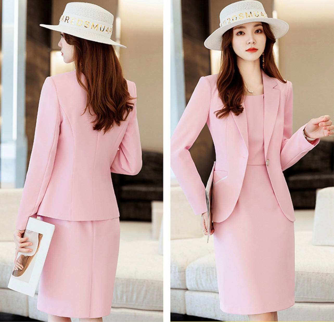 Set vest bẻ ve né cơi SET23-004