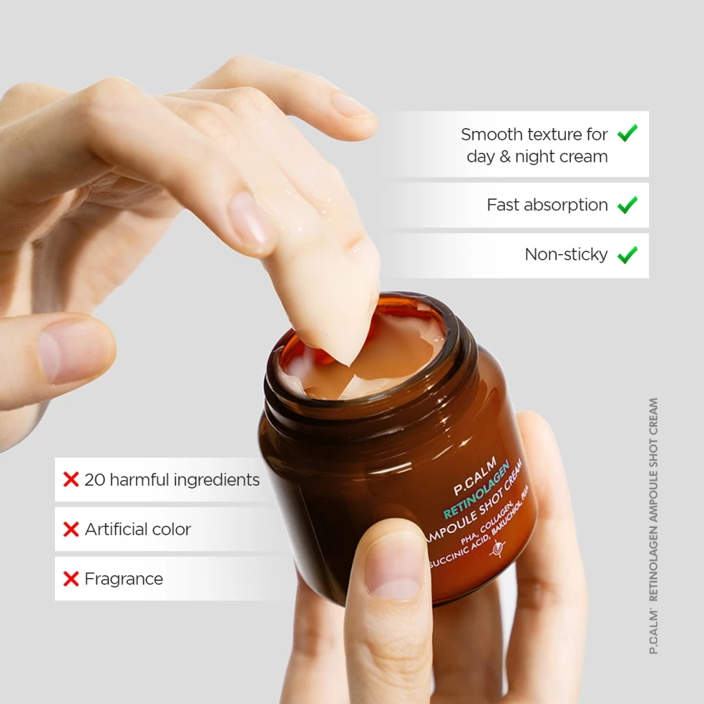 P.Calm RETINOLAGEN AMPOULE SHOT CREAM 60ml_thumbnail_5