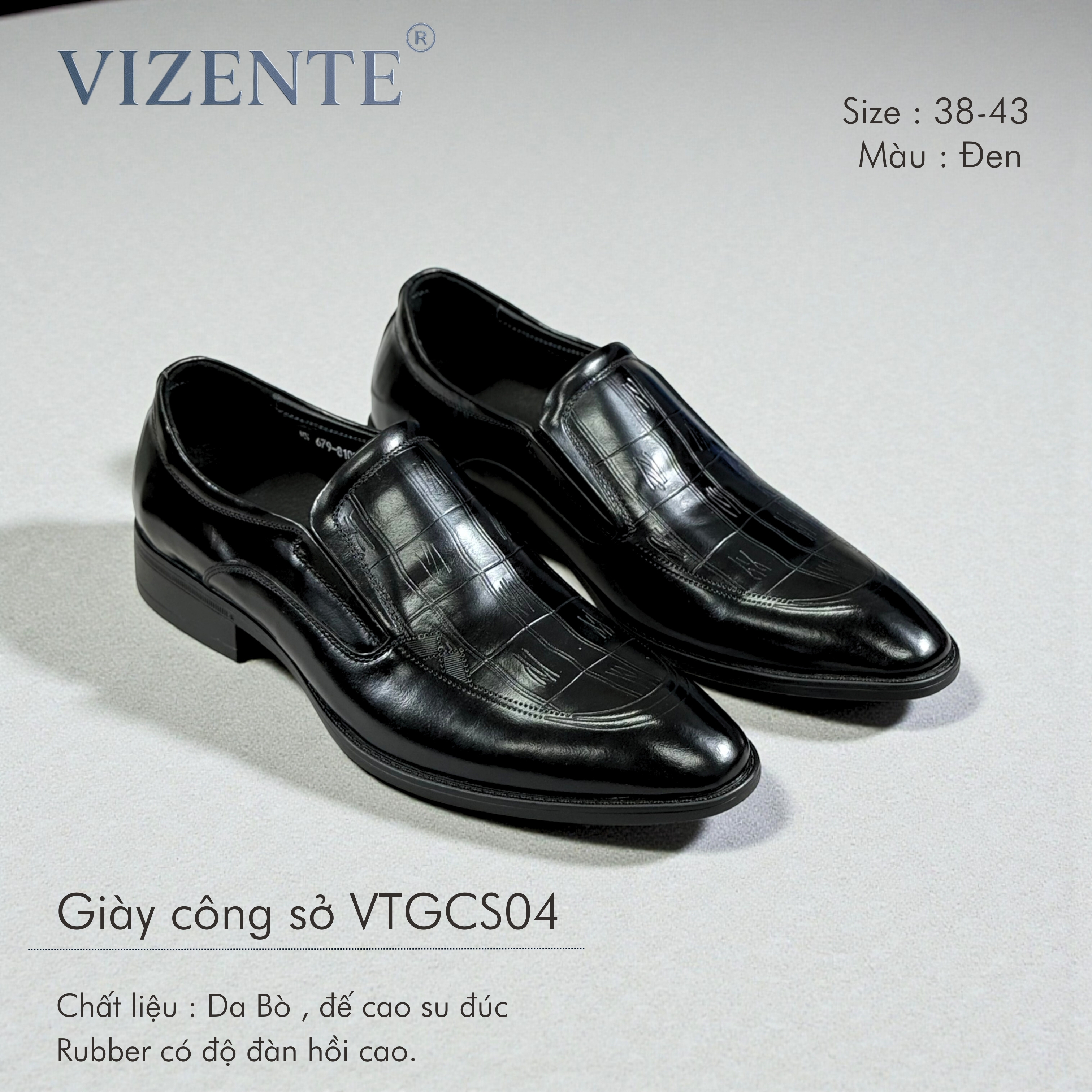 Giày Công sở cao cấp VTGCS04