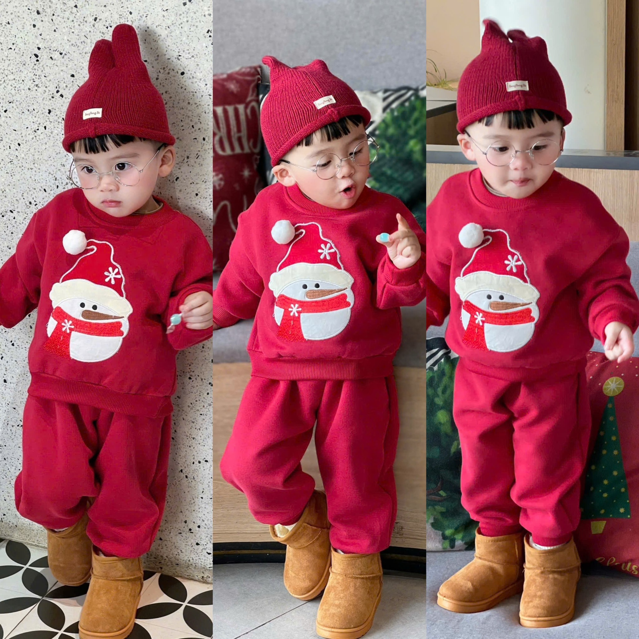 K83 BỘ DÀI TAY ÔNG GIÀ NOEL MÃ 2- A210.414