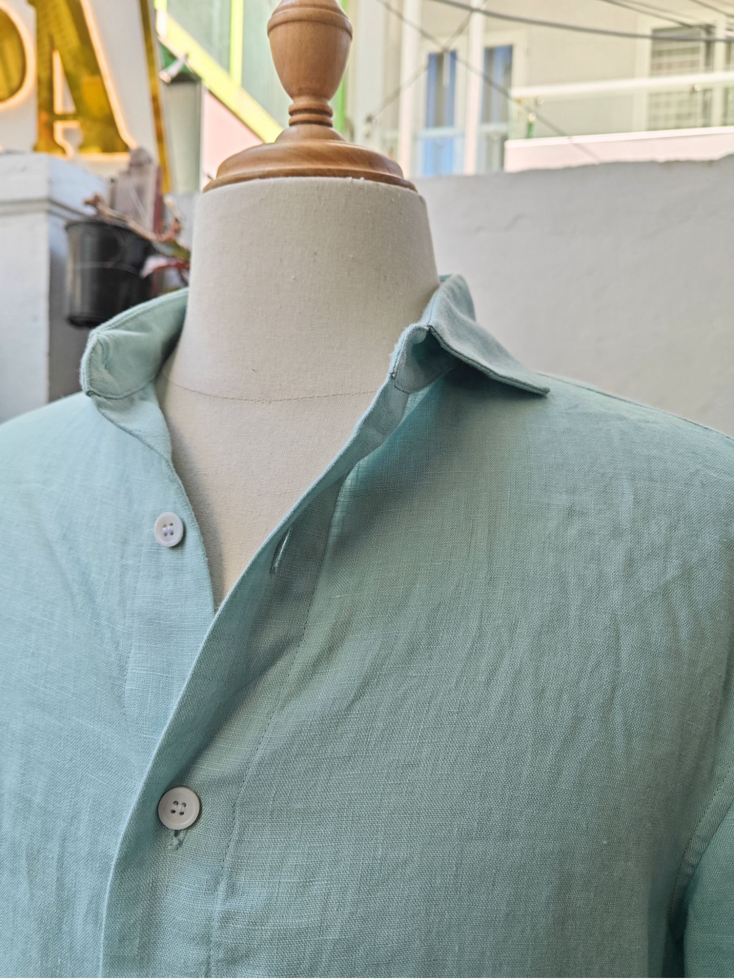 Sơ mi 100% linen tay dài cổ kiểu Ý_thumbnail_3