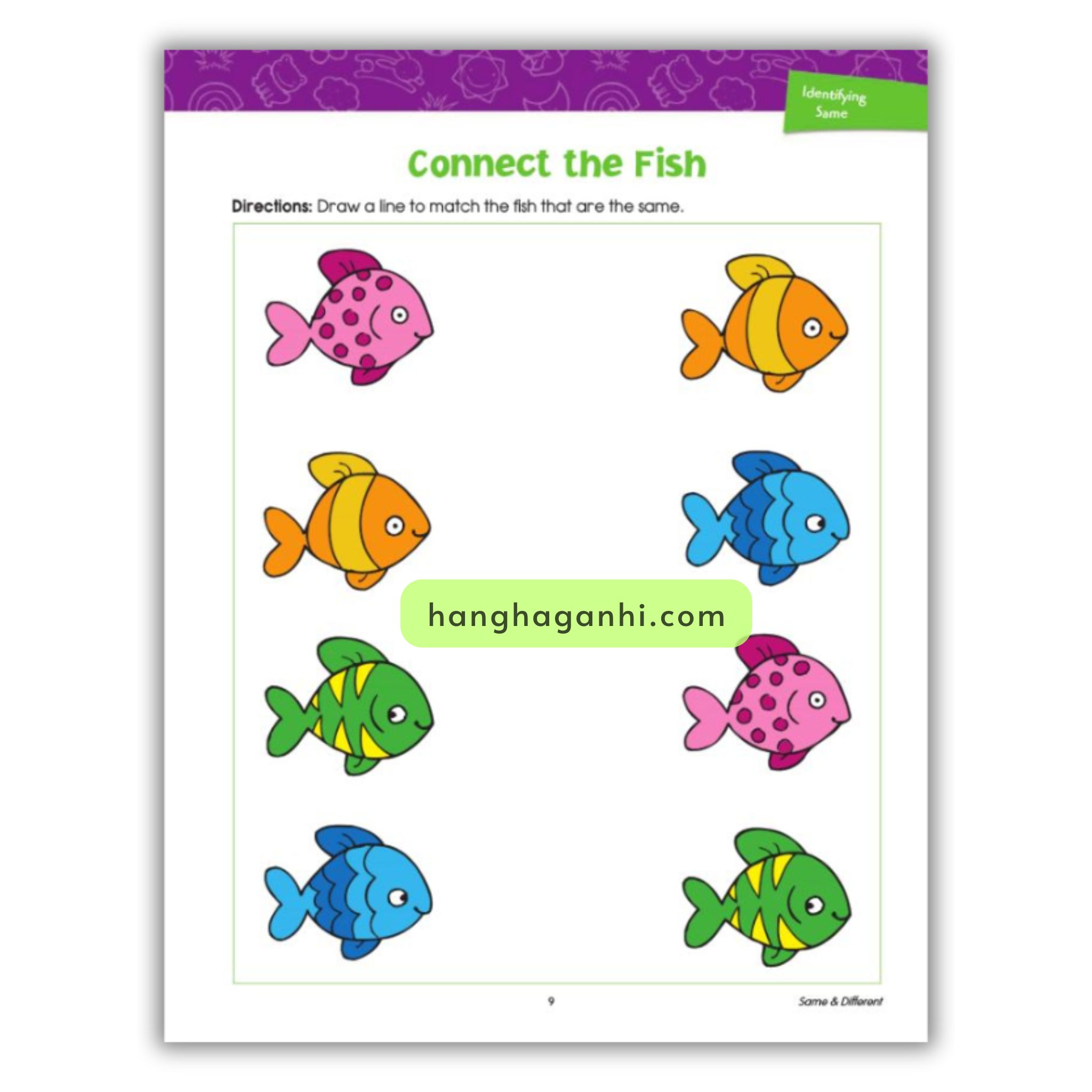 Spectrum 3+ Same & Different Basic Beginnings, sách Mỹ cho bé_thumbnail_7