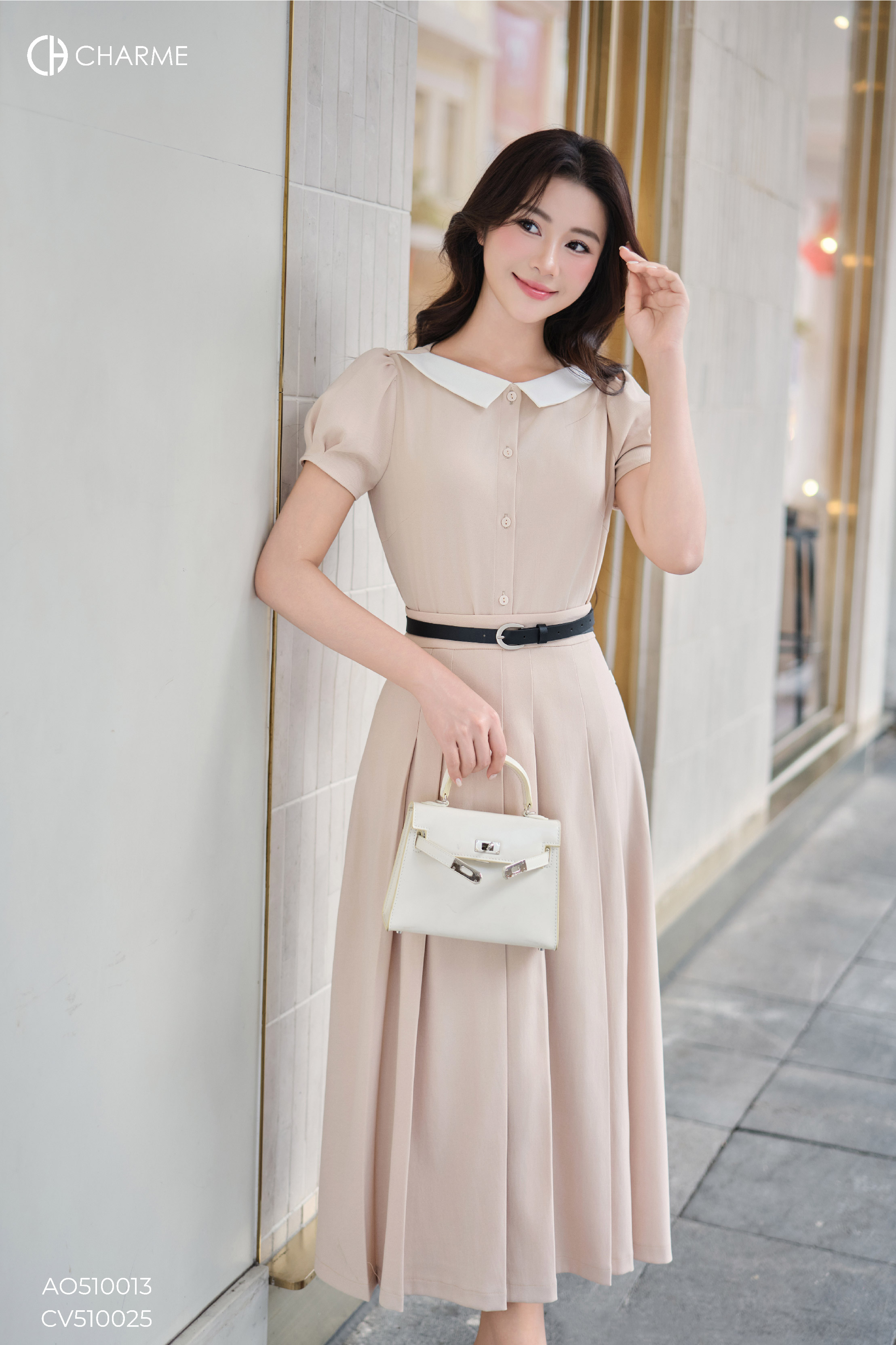 Áo cổ phối tay cộc bồng_thumbnail_3