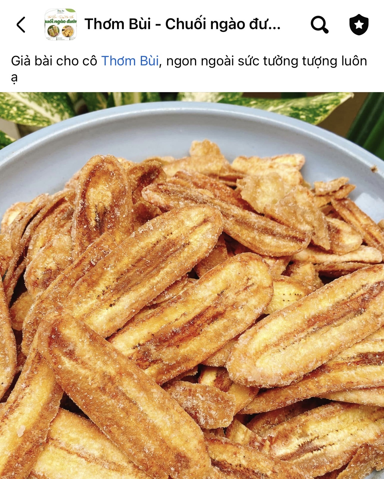CÔNG THỨC LÀM CHUỐI NGÀO ĐƯỜNG