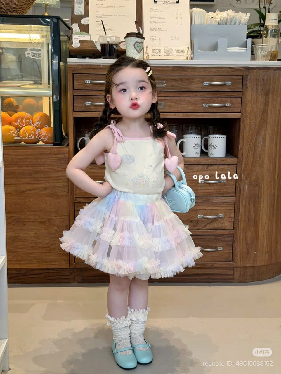 C80 - Chân váy tutu nhiều màu hãng Opl (Sz90-130)