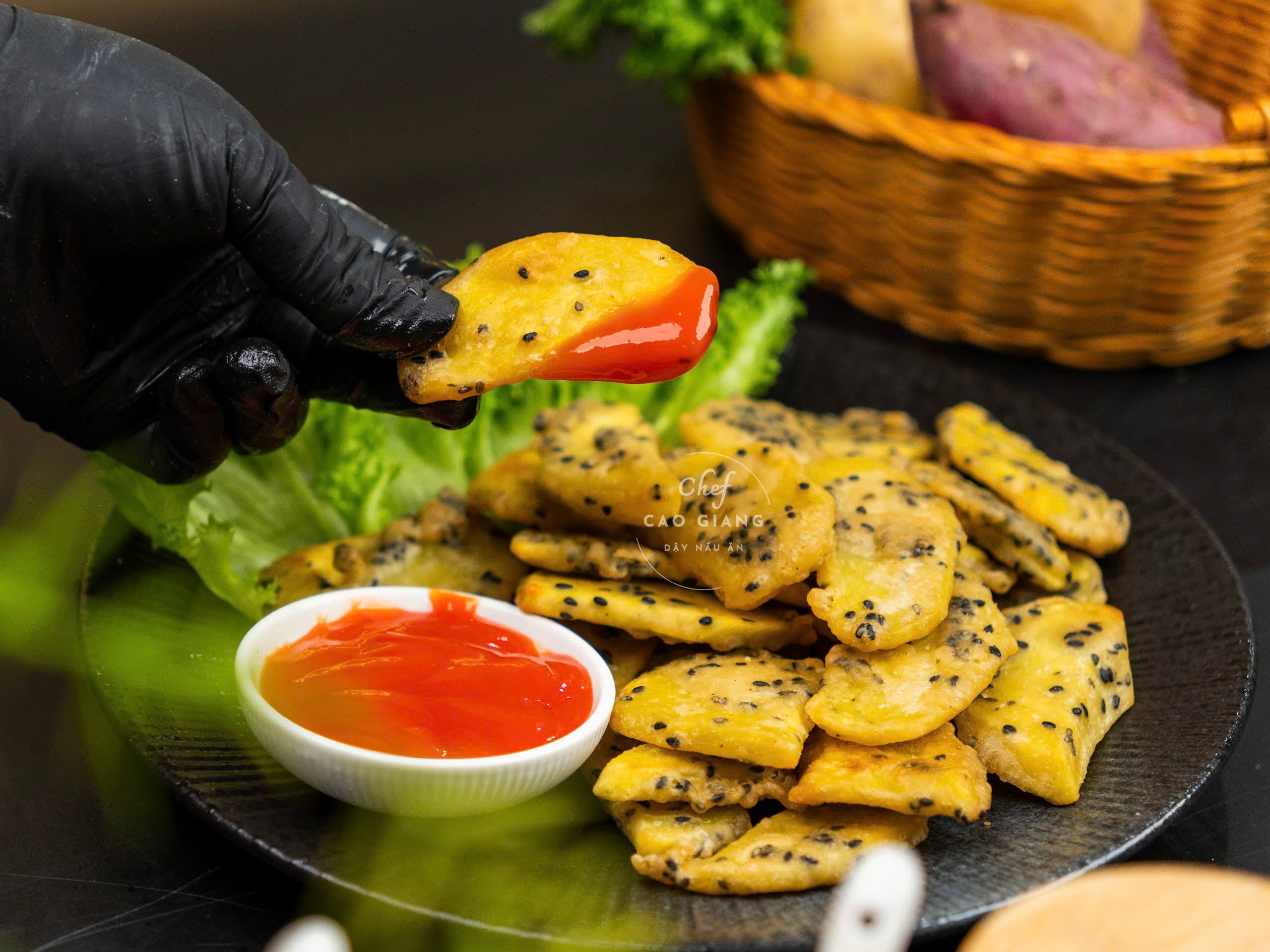 Hướng Dẫn Làm Khoai Lang Tẩm Vừng