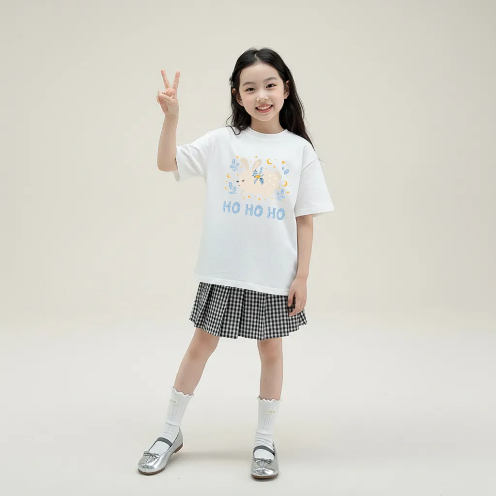 Áo thun bé trai bé gái form rộng hoạt hình Kado 3228_thumbnail_3