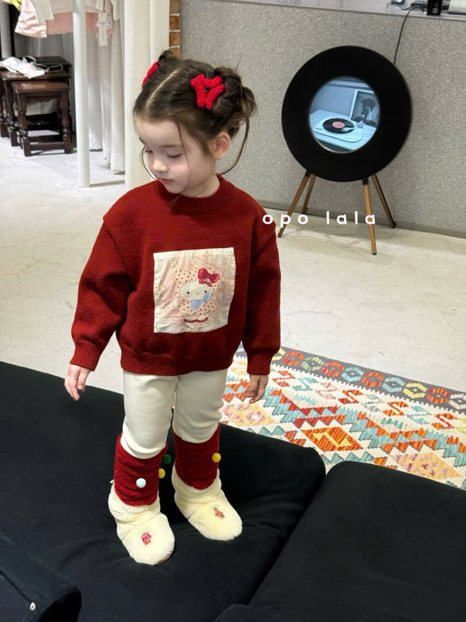 (Q157) Quần legging kem gấu đỏ opolala_thumbnail_0