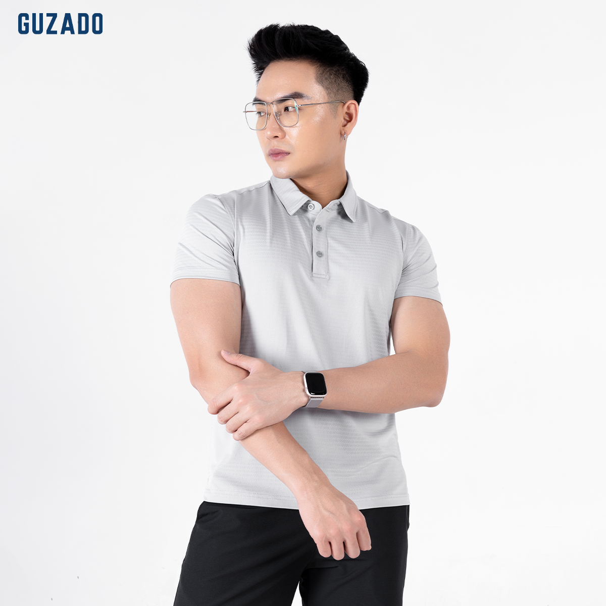 Áo Polo thể thao nam CoolMax-S1 Logo thương hiệu Guzado GPL01_thumbnail_33