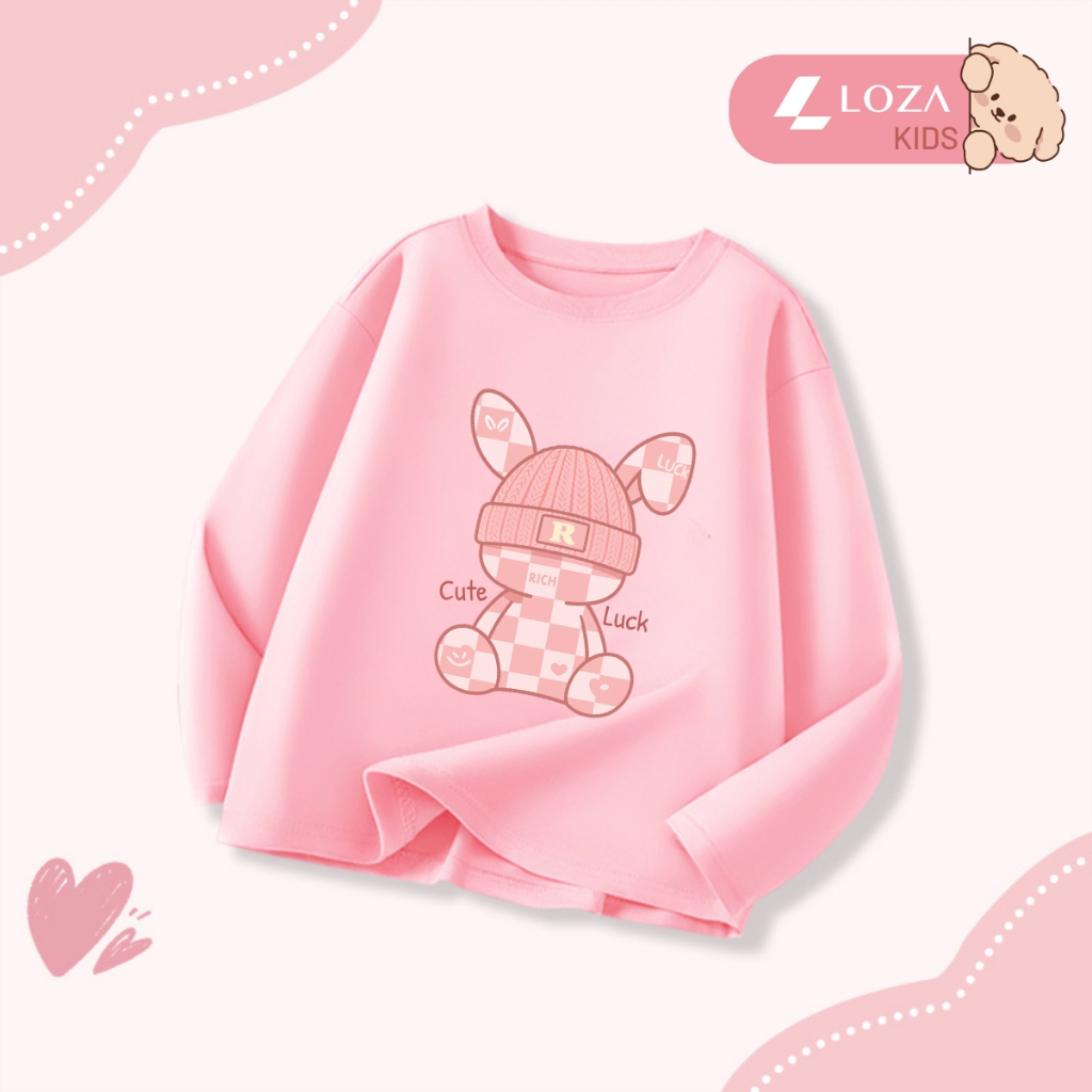 Áo thun dài tay bé gái in hình dễ thương Kuromi - Loza Kids  KT008_thumbnail_5