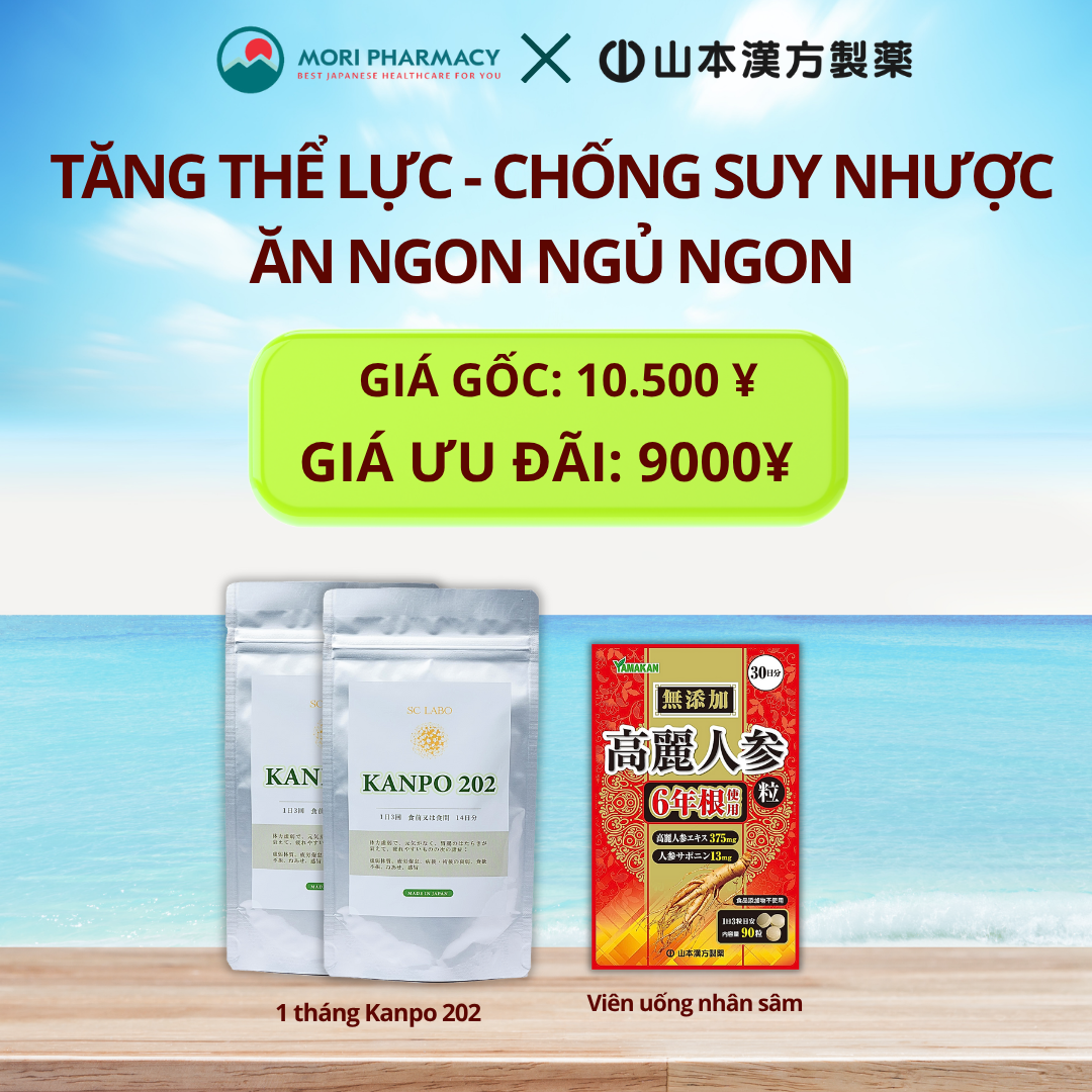 Combo Tăng thể lực - Chống suy nhược- Tăng cân