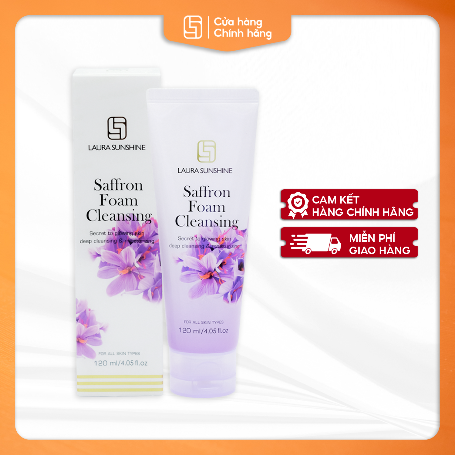 Sữa rửa mặt nhuỵ hoa nghệ tây - Saffron Foam Cleansing