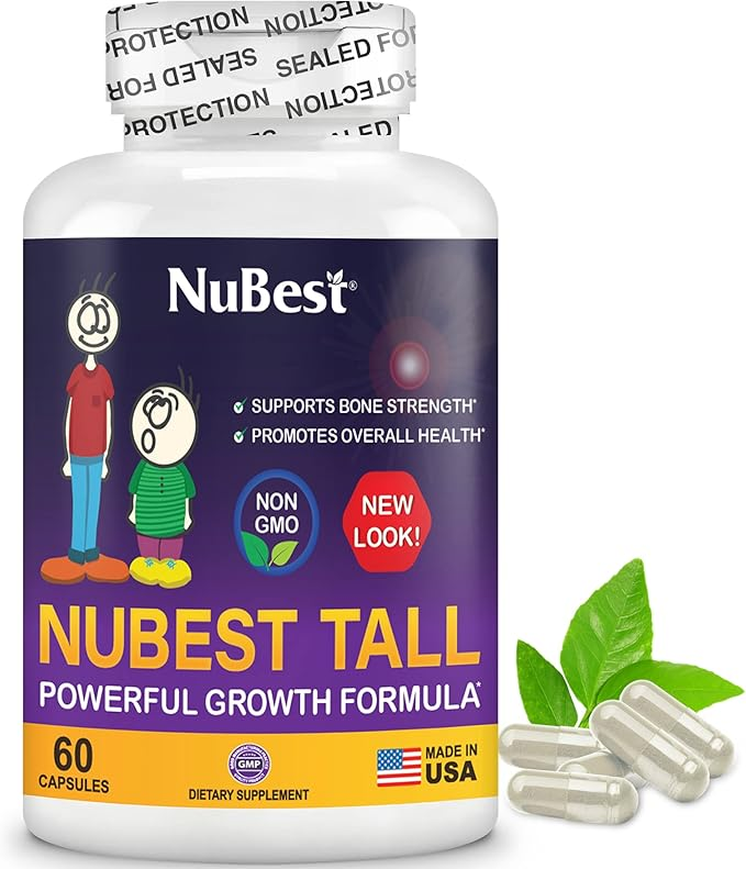 Viên Uống NuBest Tall New Look Hỗ Trợ Phát Triển Chiều Cao - Hộp 60 Viên