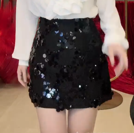 Chân Váy Chữ A Bling Ngắn