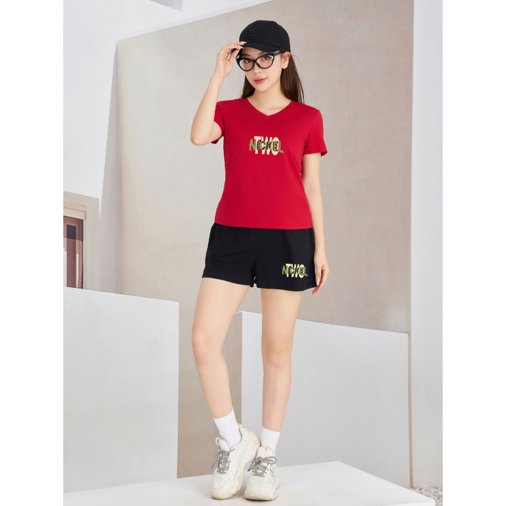 [Form vừa] Đồ bộ nữ mùa hè thun cotton áo cổ V - Quần áo nữ mặc nhà/đi chơi - LOZA G0182_thumbnail_3