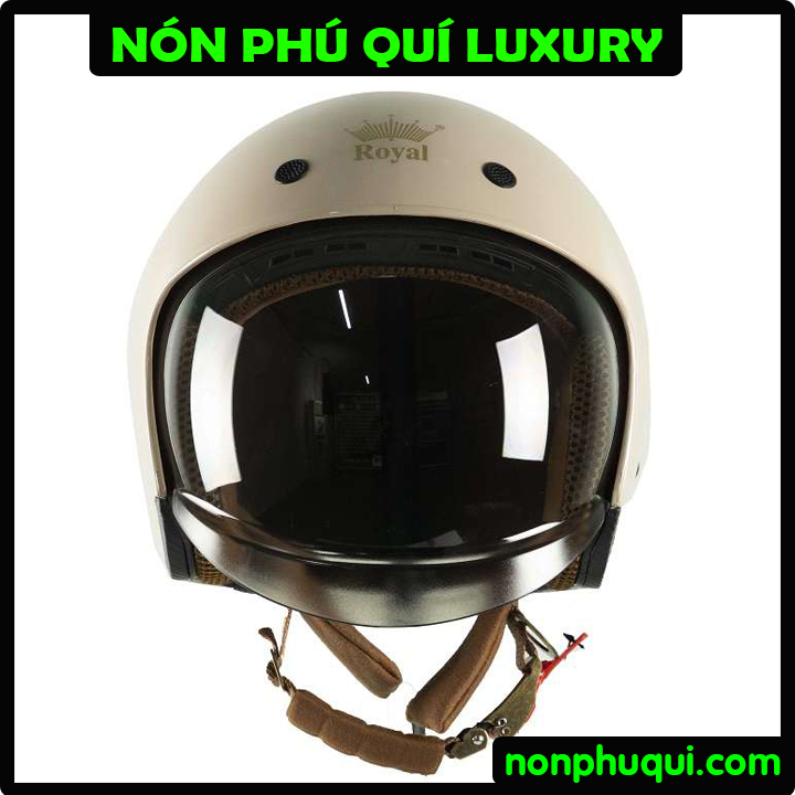 Nón Royal M139 Kính Âm Kem Sữa_thumbnail_2