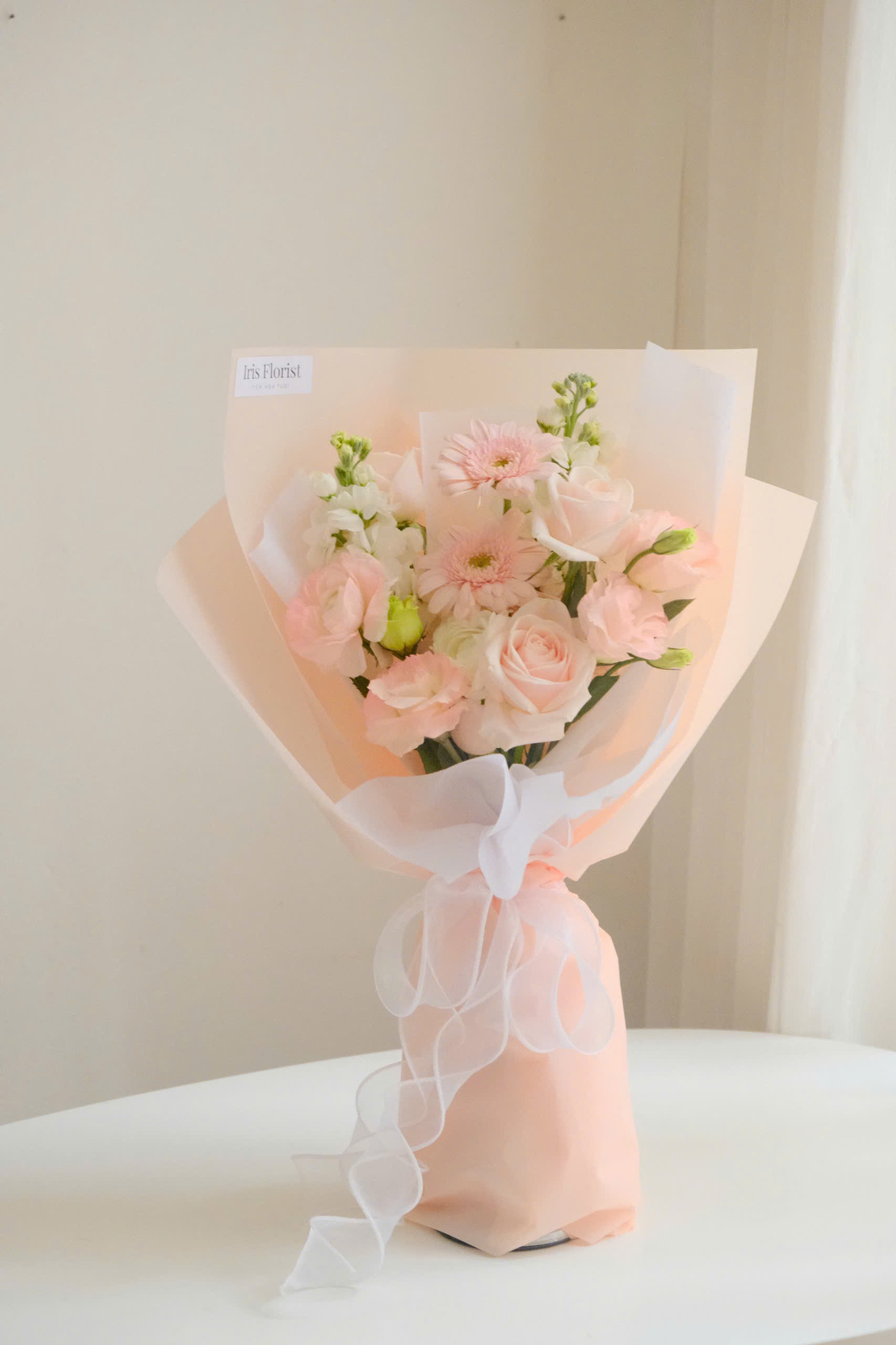 Bó hoa tone Hồng Pastel mix - Size M_thumbnail_0