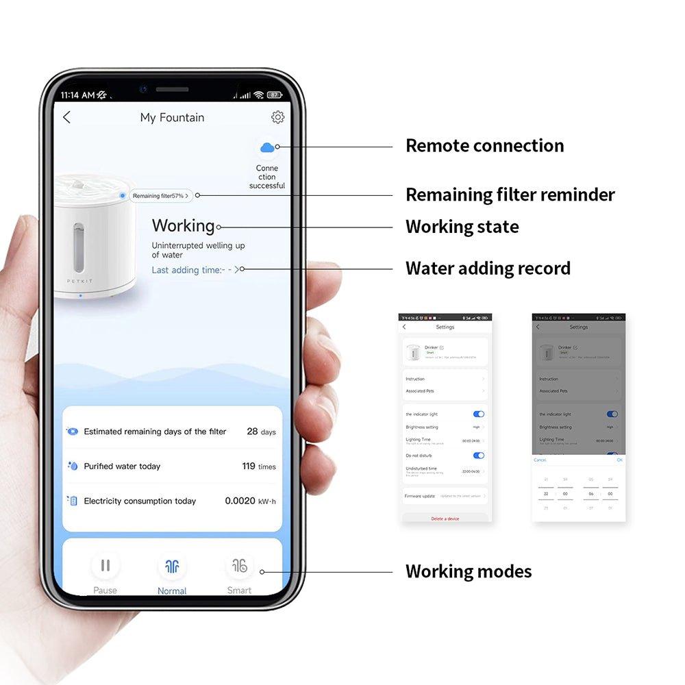 PETKIT EVERSWEET Solo 2 Cordless Pet Water Fountain_thumbnail_4