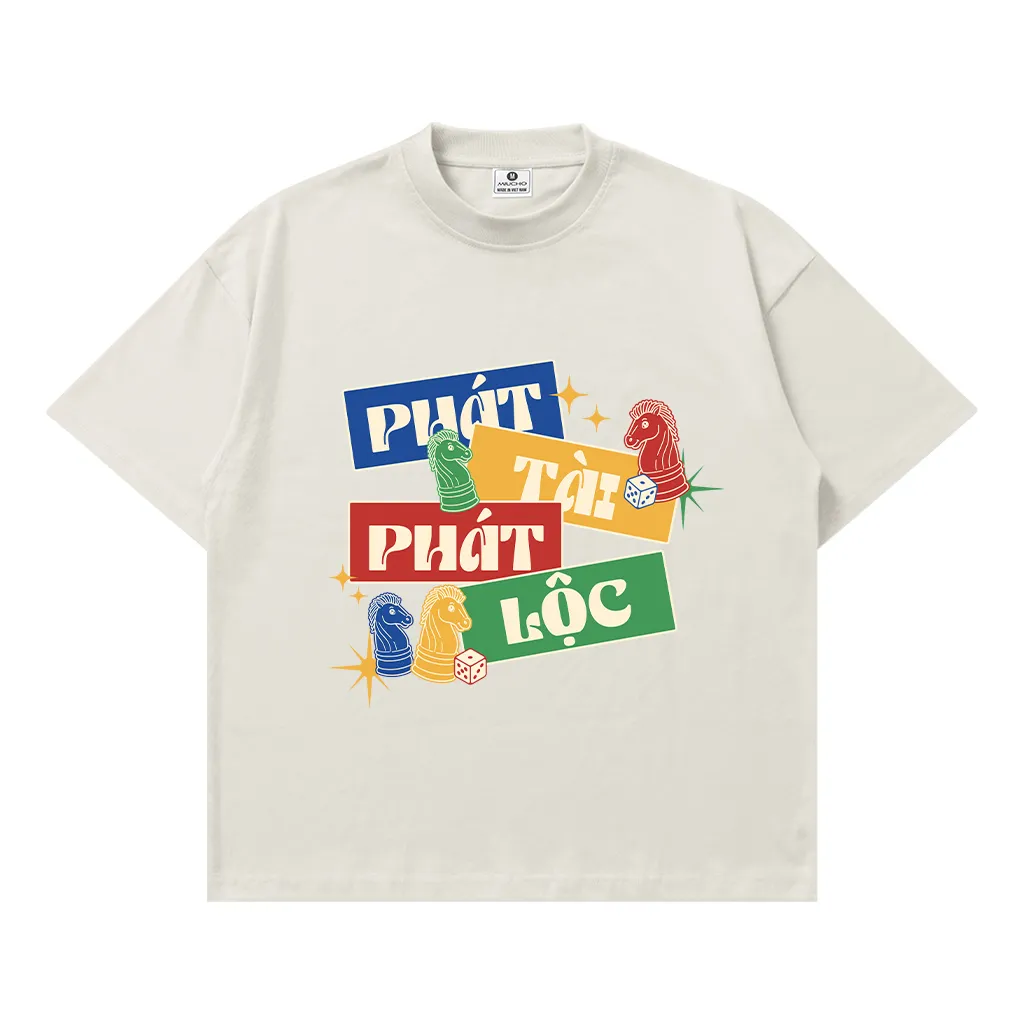 Áo thun boxy nam nữ Miucho chất vải dày dặn thoáng mát lời chúc ngày Tết in mix 2900_thumbnail_11