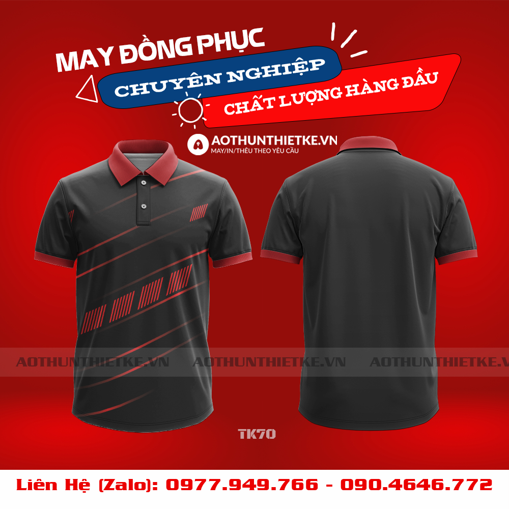 Áo Đồng Phục 3D TK70
