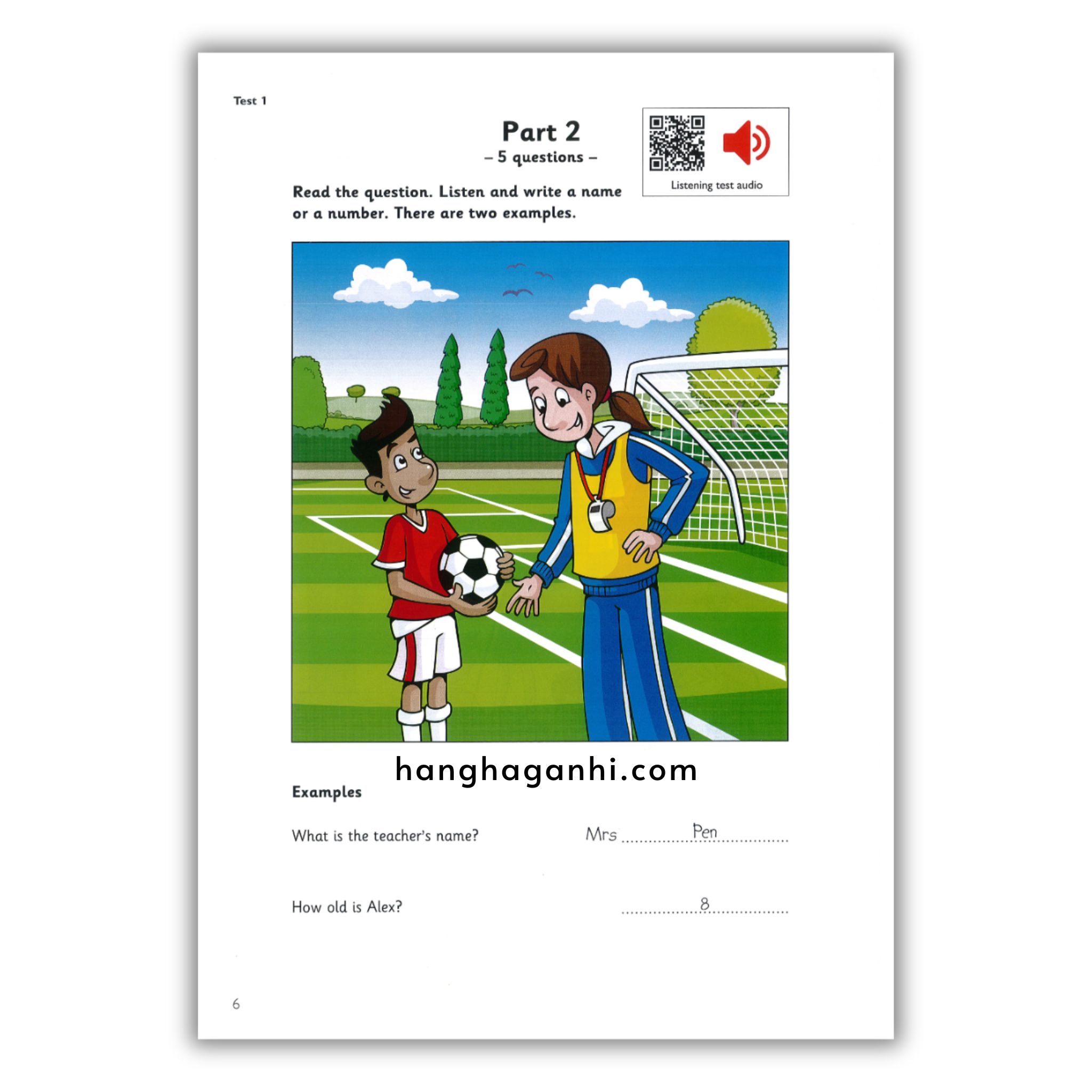 Cambridge English Starters 4 Student’s Book: Authentic Examination Papers 2022, BẢN ĐẸP, Flashcard cắt rời tương tác, kèm hướng dẫn học_thumbnail_4