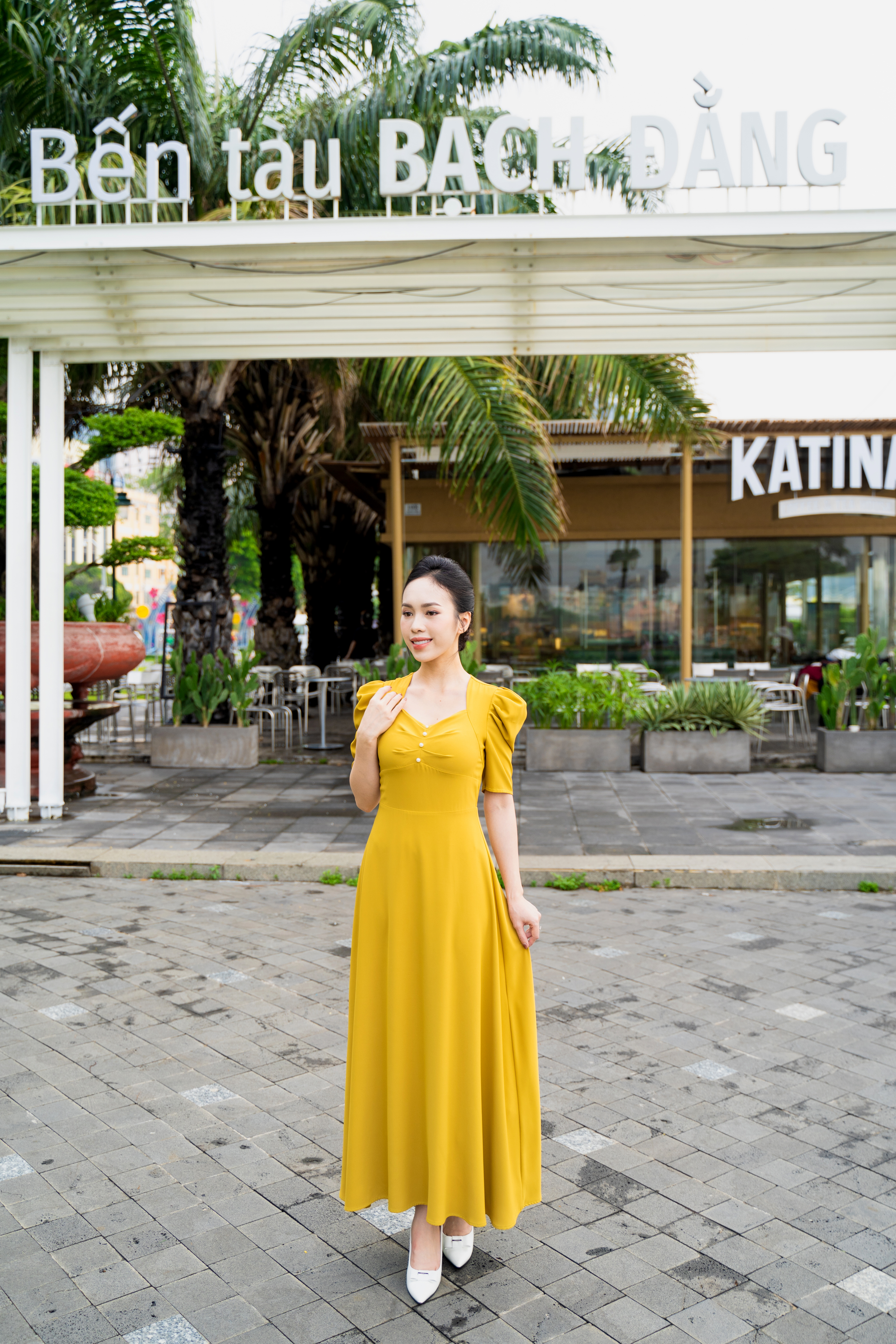 Đầm xoè - Y1186 -Thương hiệu Zonbig_thumbnail_3