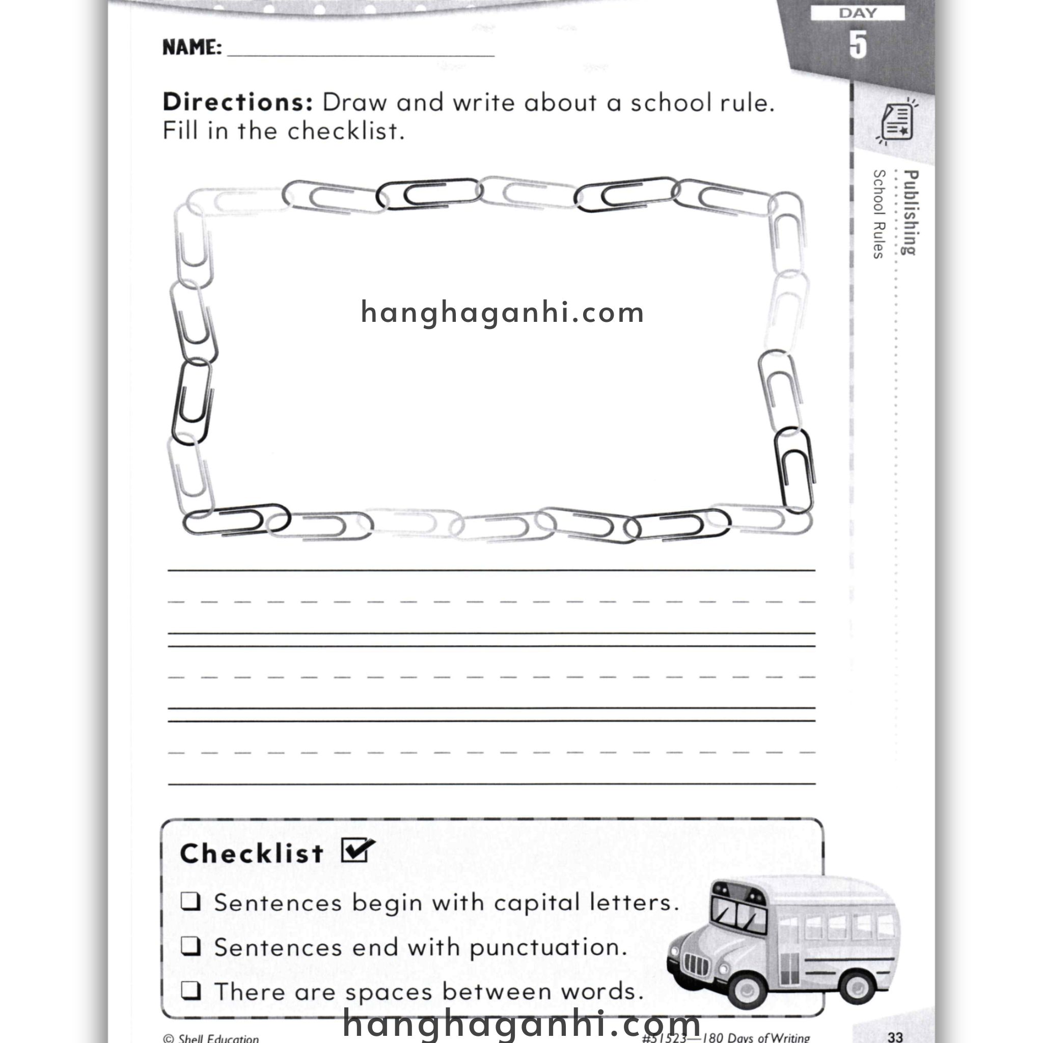 Sách 180 Days Of Writing Grade K_thumbnail_4