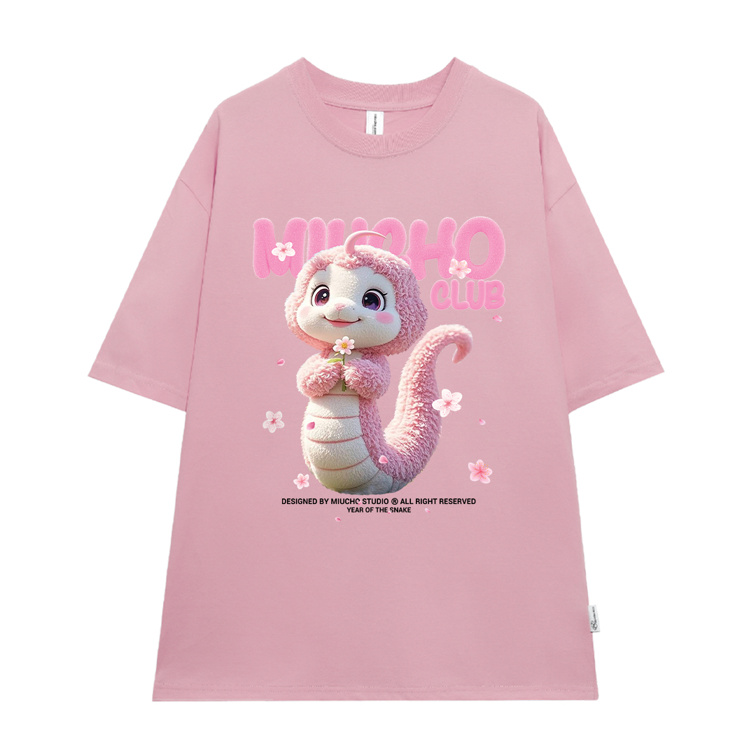 Áo thun tết năm tỵ form rộng local brand chất vải cotton thoáng mát ATD1726 Miucho in mix_thumbnail_10