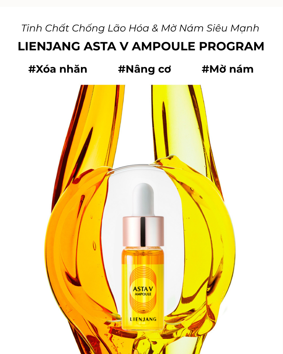 COMBO LIENJANG ALL-CERA REPAIR CREAM & BIO CERAMIDE WRINKLE CREAM & ASTA V AMPOULE PROGRAM - Bộ Kem Dưỡng & Serum - Mờ Nám Giảm Nếp Nhăn Phục Hồi Da - Ceramide, Vitamin C , Astaxanthin - [LJ011]_thumbnail_5
