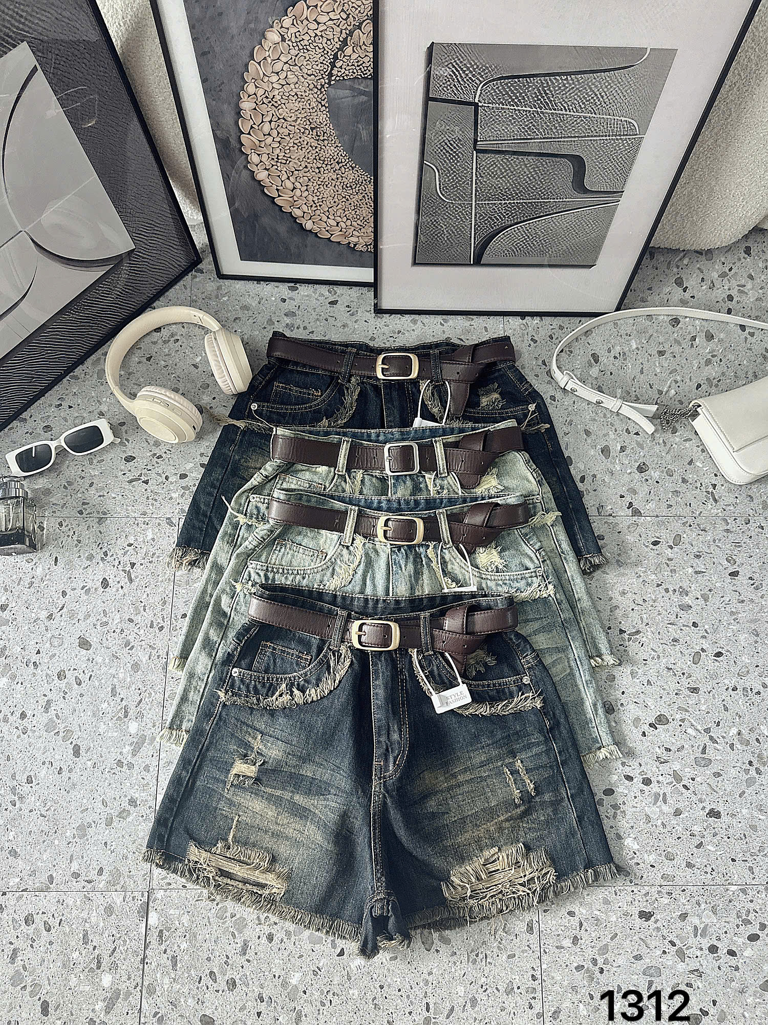 BIGSIZE NỮ- Quần short ngắn túi kiểu T-QSJ1312_thumbnail_2