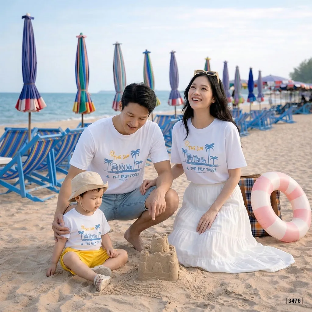 Áo thun form rộng gia đình The Sun Kado 3475_thumbnail_5