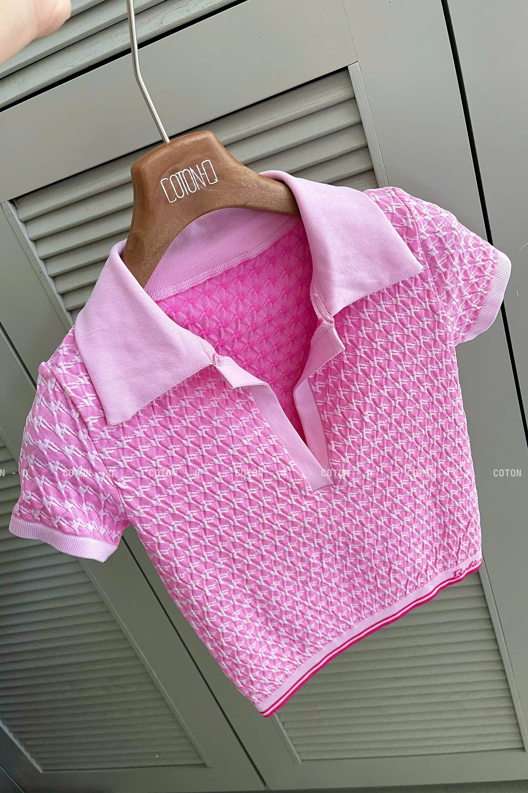 Áo len hồng cổ V_thumbnail_6