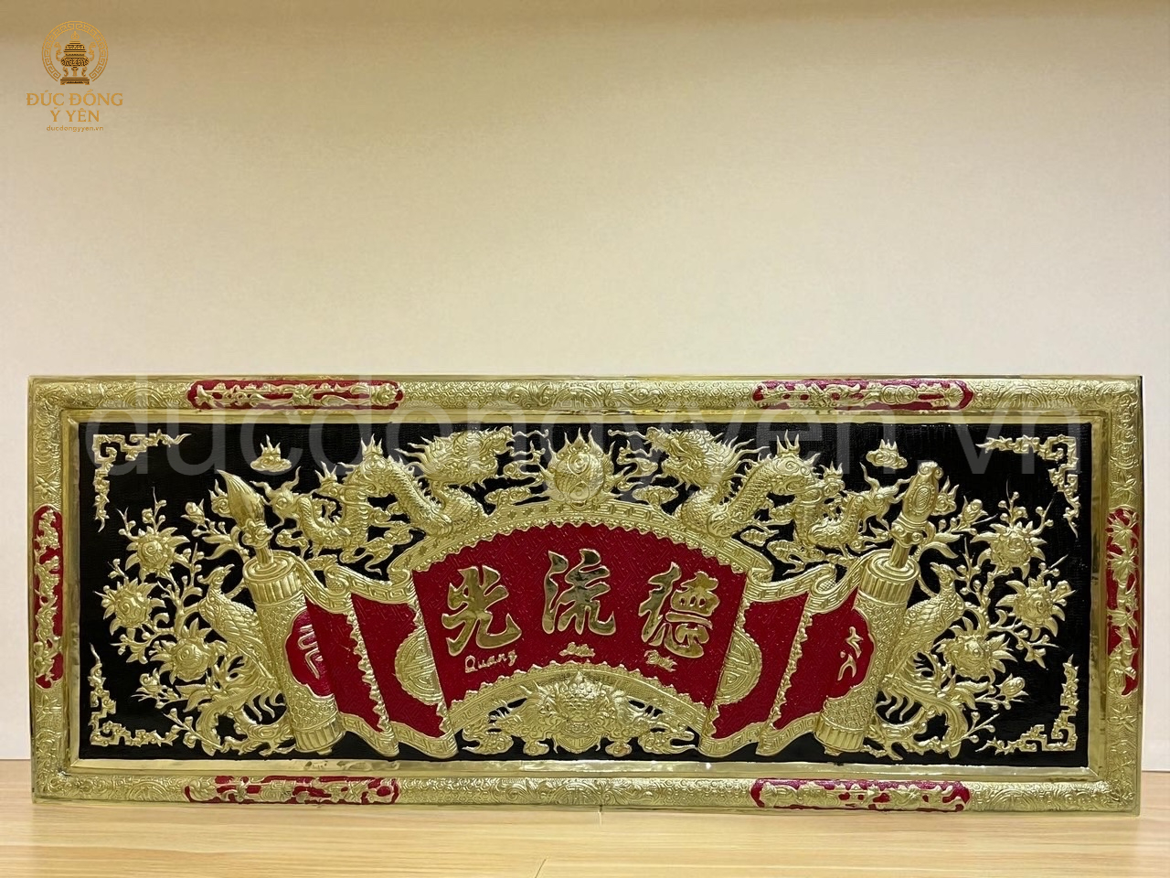 Hoành phi câu đối bằng đồng 1m76 cm _thumbnail_1