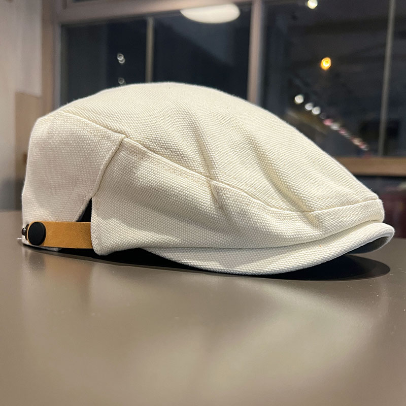 Mũ Beret Mongolia vải Cotton Kaki HZ2433_thumbnail_18