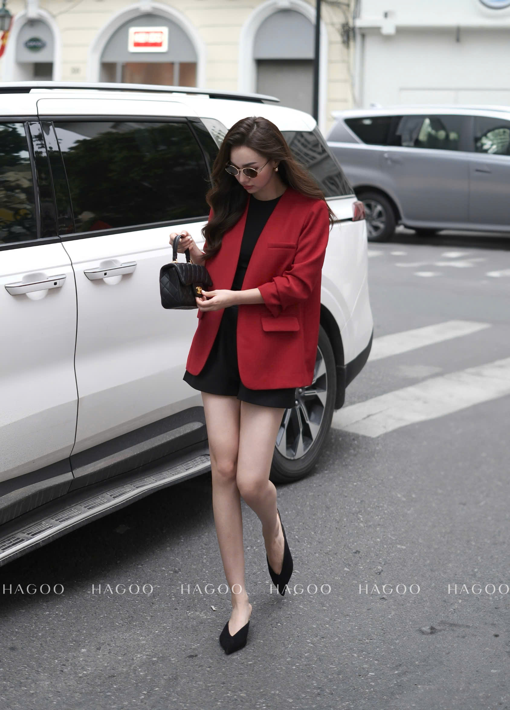 Áo Blazer không ve 4 màu HAGOO_thumbnail_24