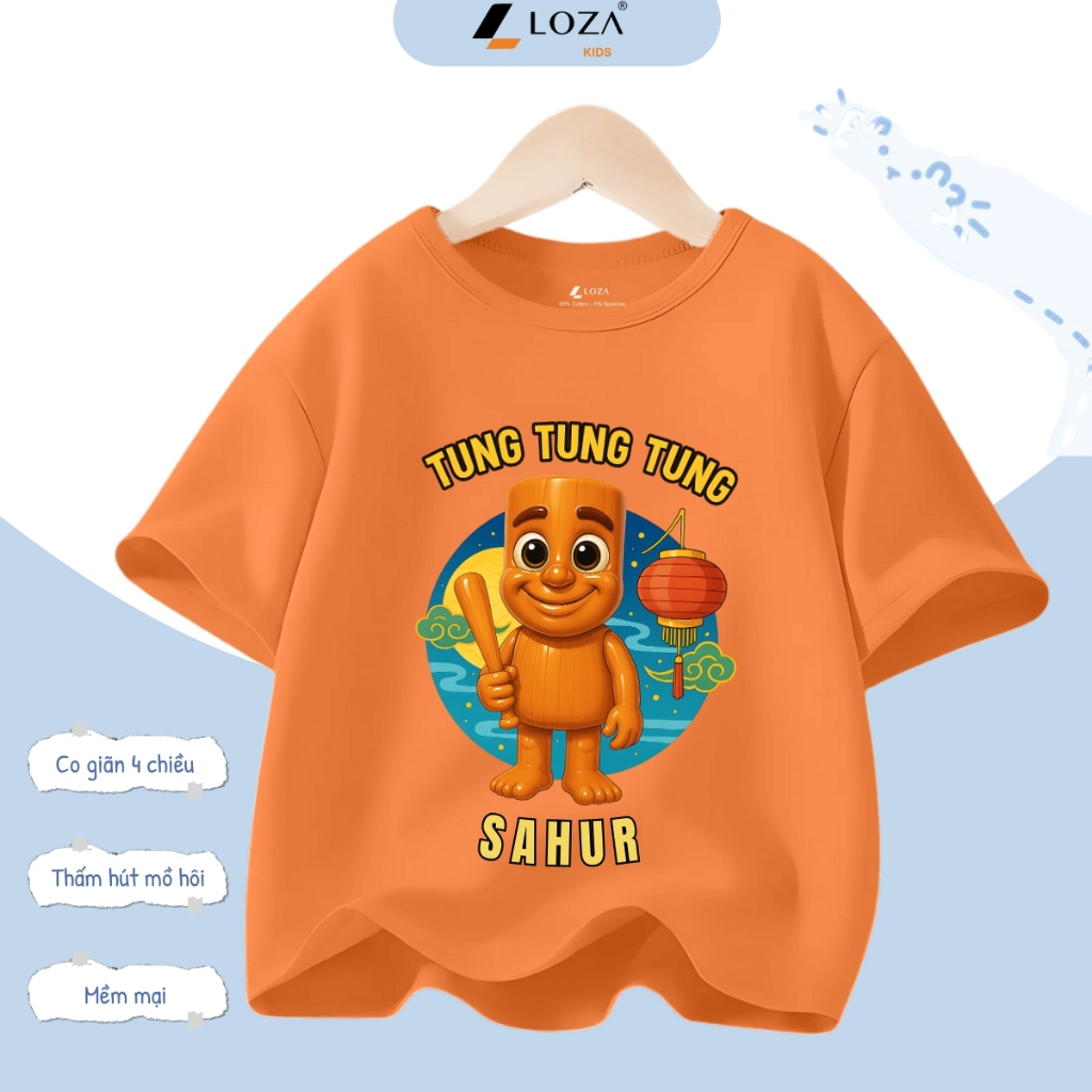 Áo thun Brainrot Tung tung tung sahur cho bé trai từ 15-45kg - Áo phông trẻ em Loza Kids - AT3238_thumbnail_3