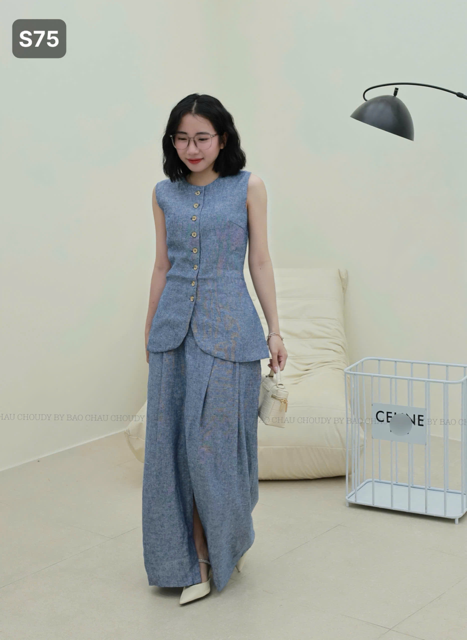 S75 SET ÁO + CHÂN VÁY