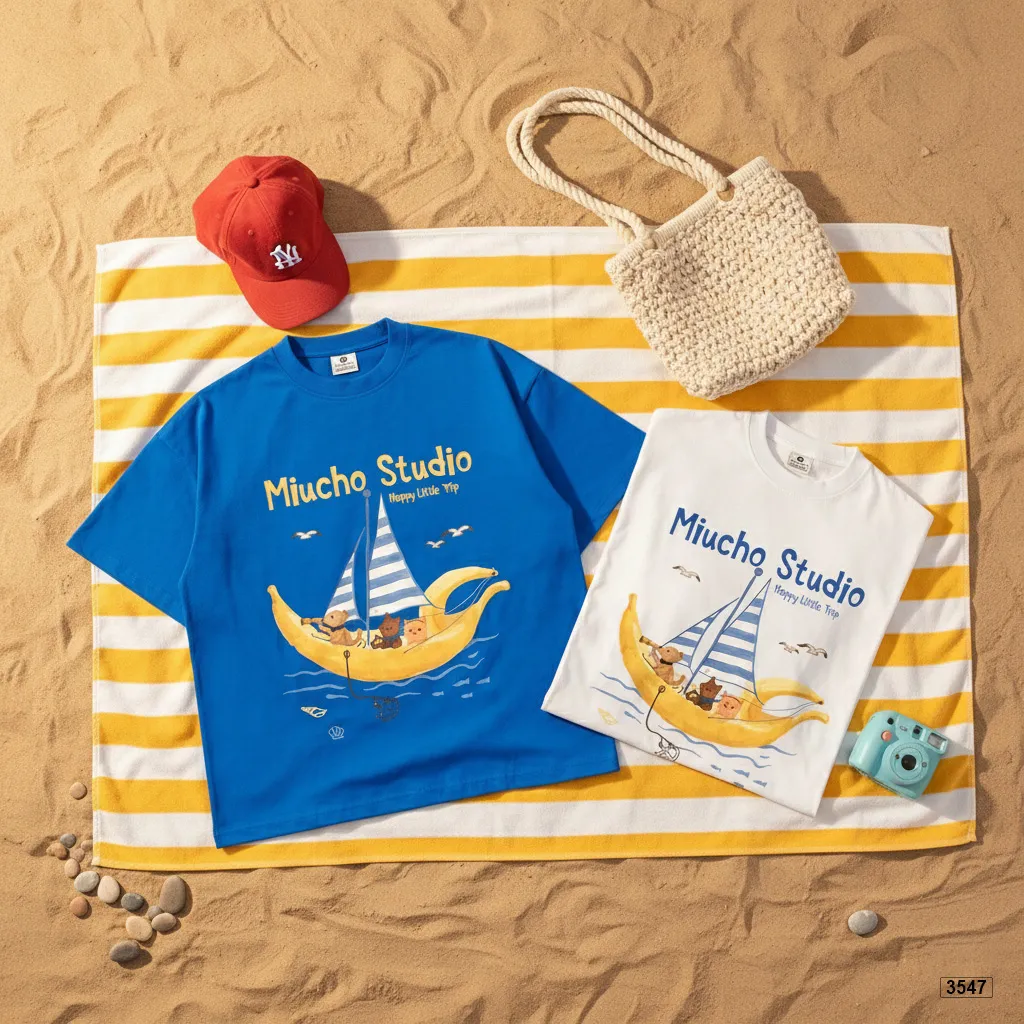 Áo thun boxy unisex Korean summer style Miucho 3547_thumbnail_7