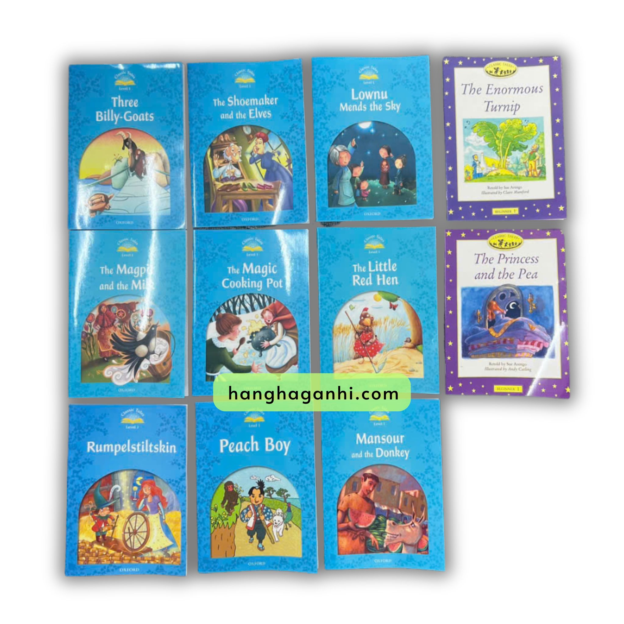 Bộ truyện cổ tích Classic Tales Level 1 ( kèm file nghe)_thumbnail_0